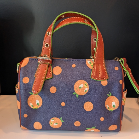Dooney &  Bourke/Disney Collaboration Orange Bird Satchel - Picture 2 of 14